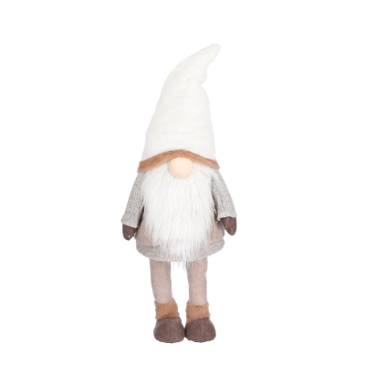 Gnome de Noël marron M 