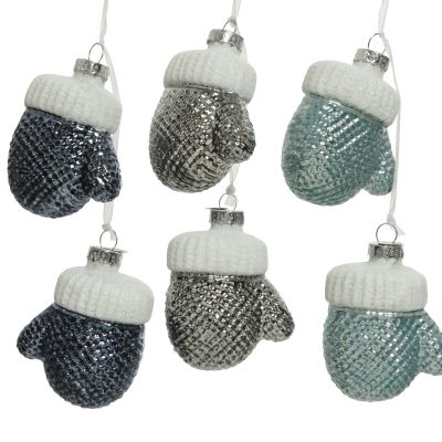 Paire de gants bleues