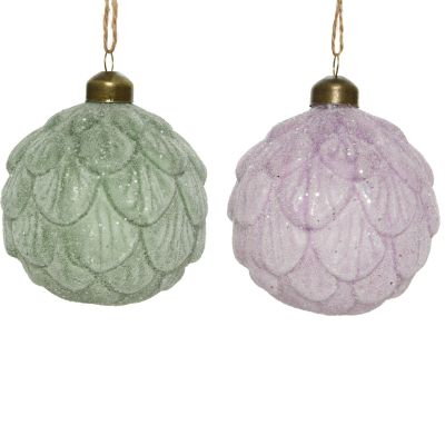 Boule de Noël "pomme de pin"