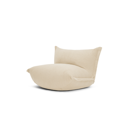 Fauteuil the BonBaron sherpa écru 