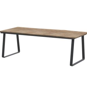 Table en teak Robusto anthracite 220 x 95 cm 